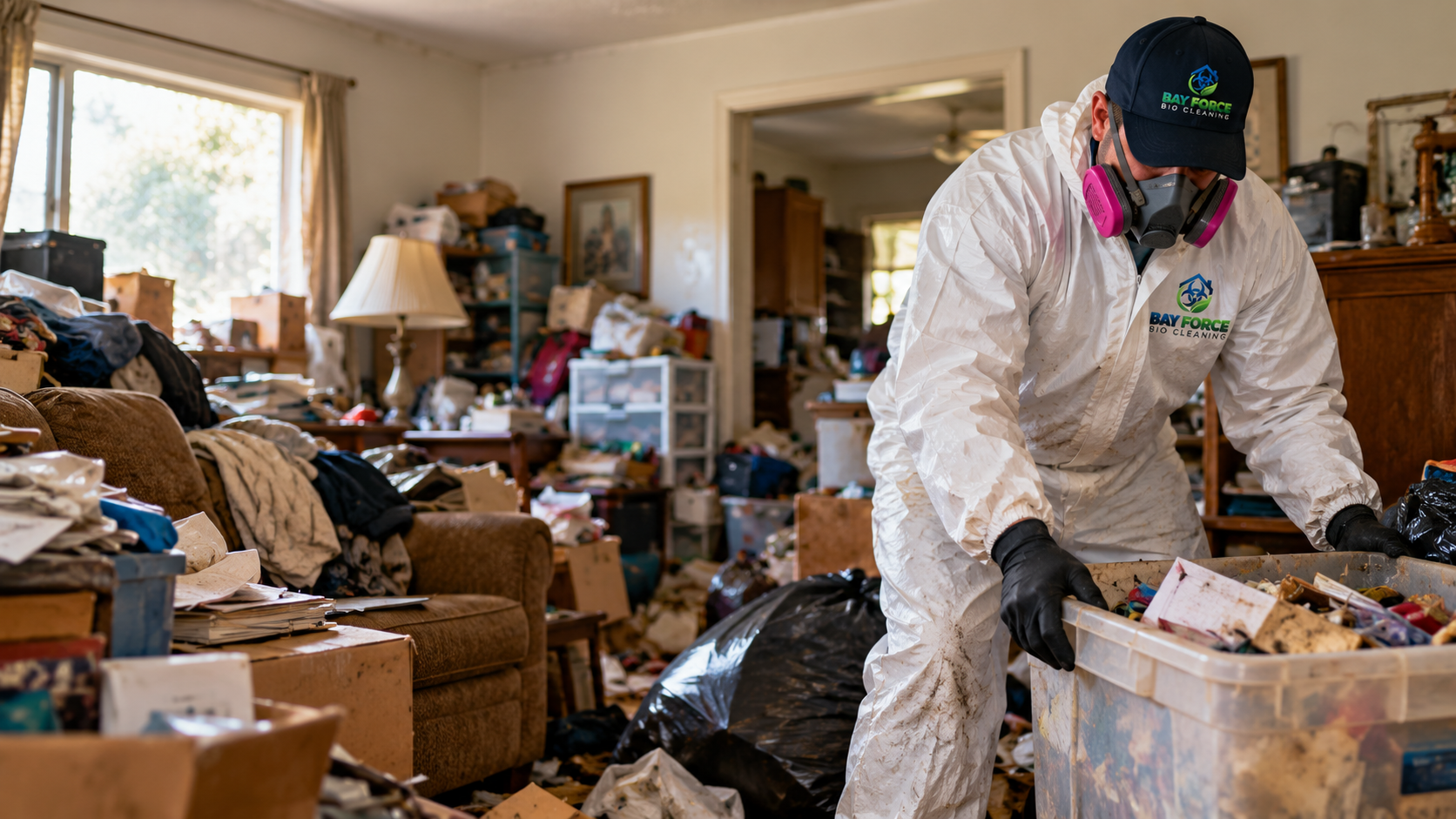 Professional hoarding cleanup and property recovery